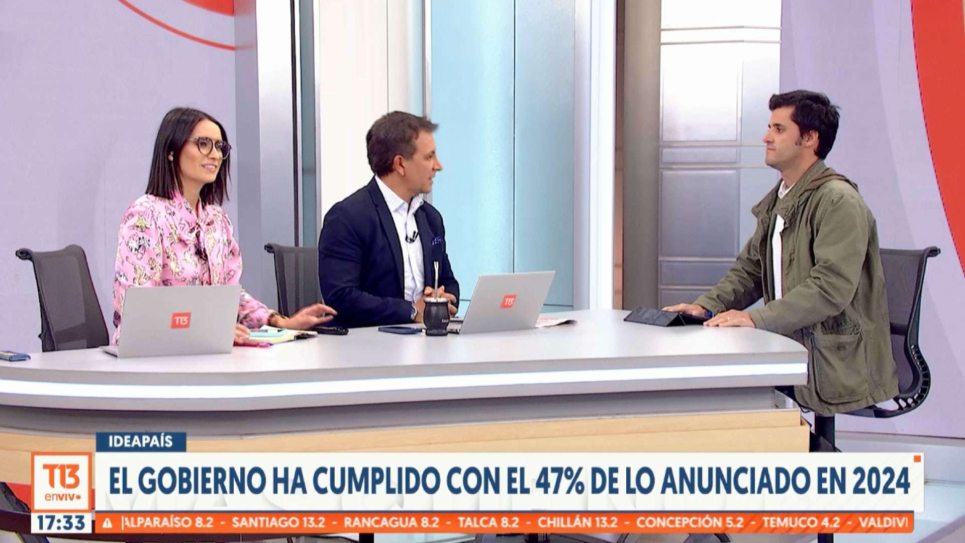 Cristián Stewart se refiere a la gestión del gobierno del Presidente Gabriel Boric | T13