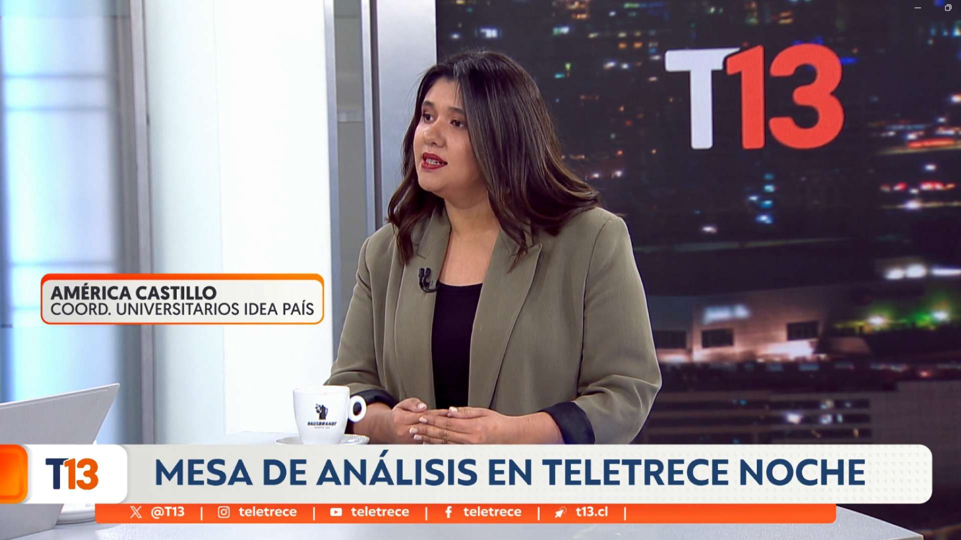 América Castillo: Elecciones 2025 ¿Qué pasa con Matthei, Kast y el comando de Jara? | T13 Noche