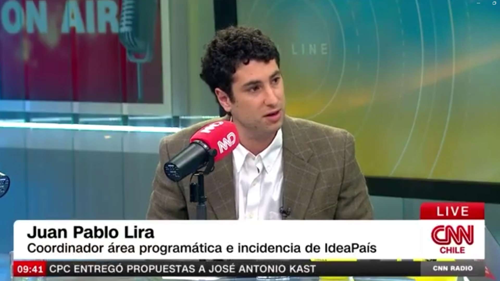 Juan Pablo Lira analiza la contingencia política | CNN Chile Radio