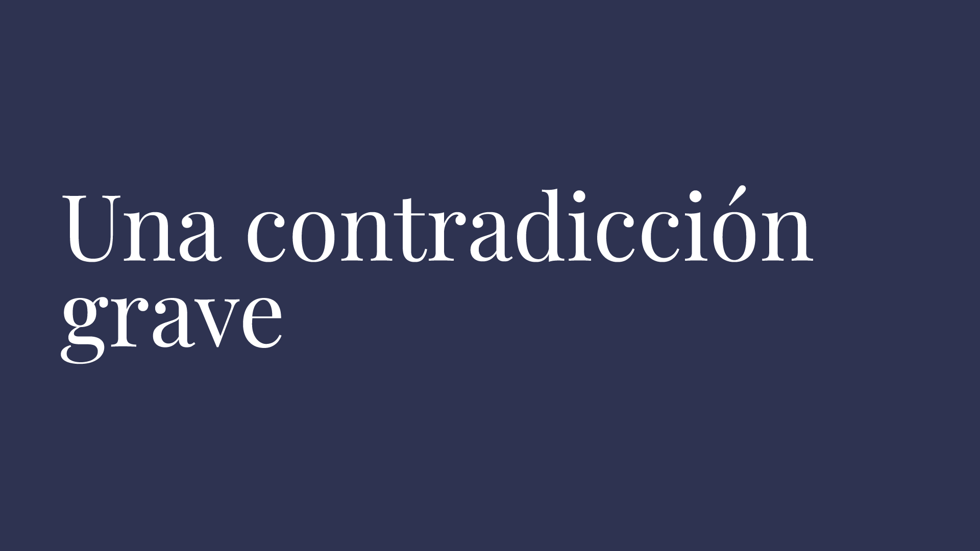 Carta «Una contradicción grave», por Emilia García | El Mercurio