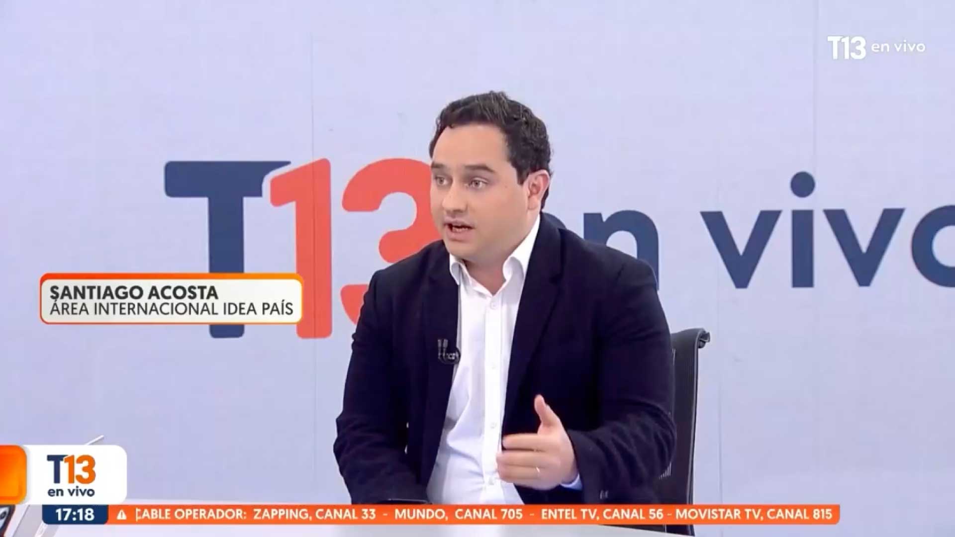 Santiago Acosta analiza el ataque a embarcación venezolana | T13