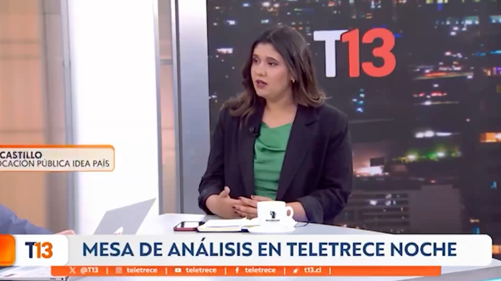 América Castillo analiza migración y debate fiscal | Mesa Central de T13