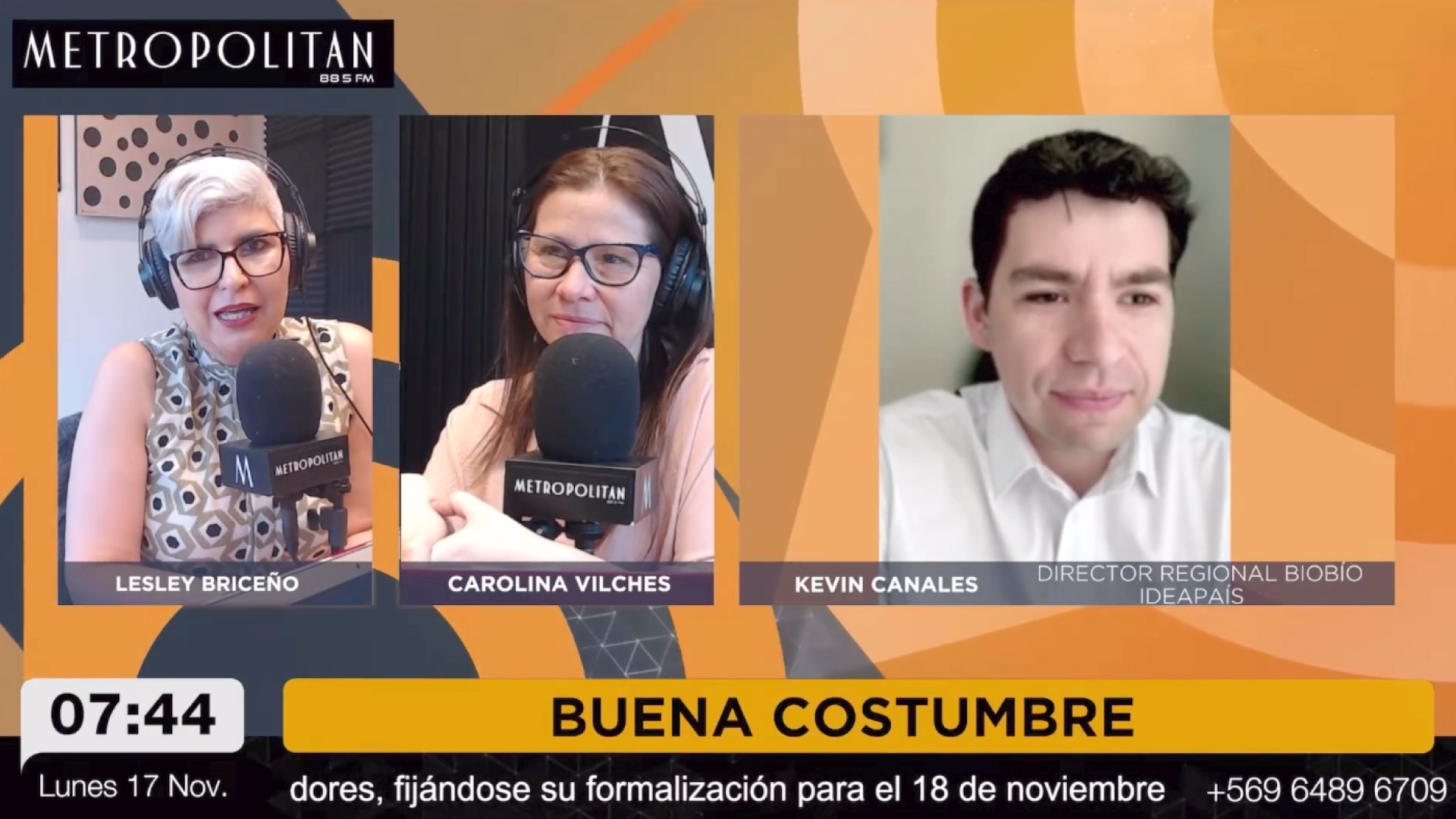 Kevin Canales analiza la primera vuelta presidencial | Radio Metropolitan
