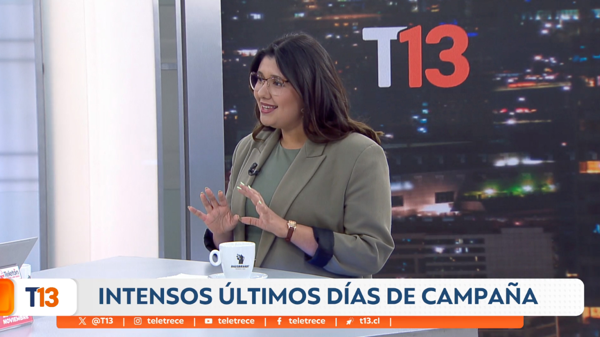 América Castillo analiza la recta final de la campaña electoral | T13 Noche