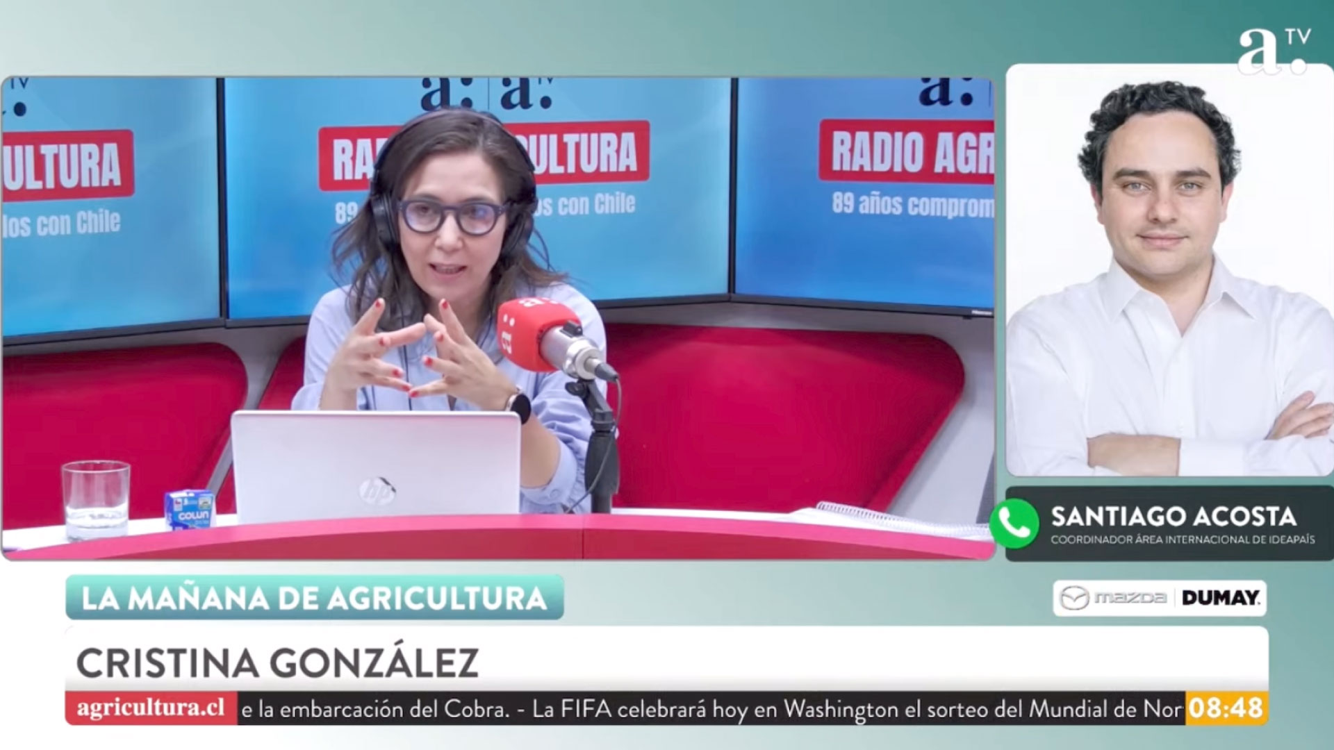 Santiago Acosta conversa sobre la migración en la frontera con Perú | Radio Agricultura