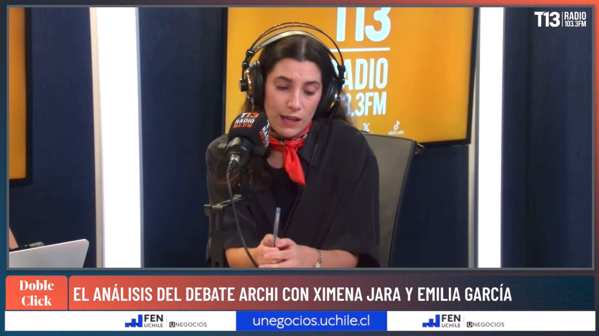 Emilia García analiza el debate presidencial | T13 Radio