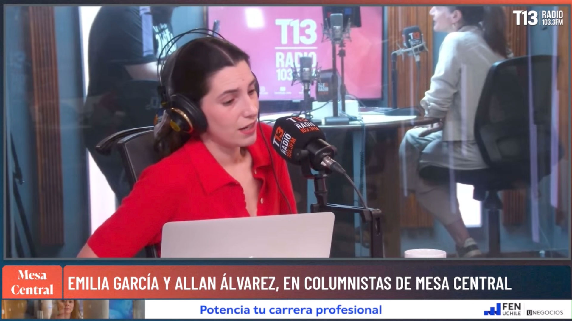 Emilia García analiza el debate presidencial | T13 Radio